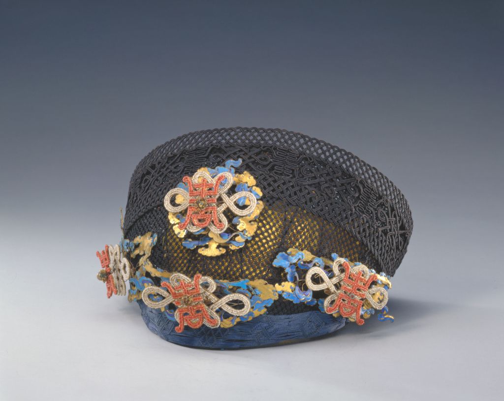 图片[1]-Coral mother-of-pearl inlaid with rice beads-China Archive